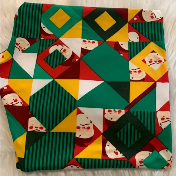 New! Women’s Lularoe Christmas Santa leggings TC2 - Picture 1 of 1